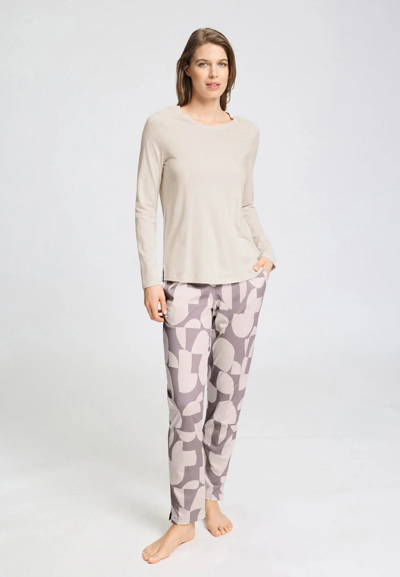 Sleep & Lounge L/SLV Shirt | moonlight 074844-071233
