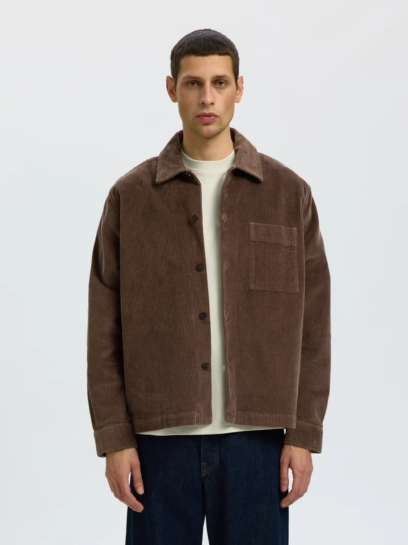 SLMOTTO-KRIS CORD OVERSHIRT NOOS