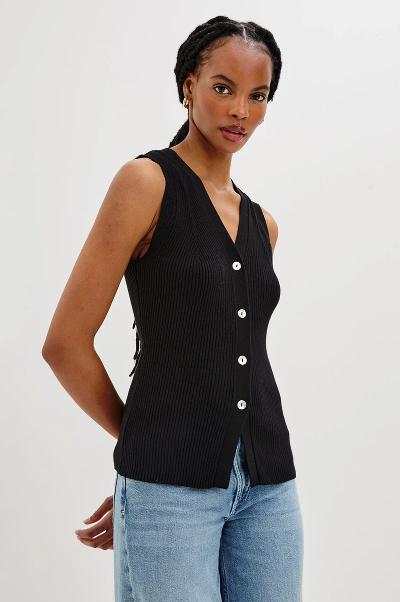 Tatia Vest Black