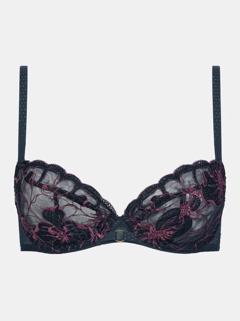 Chantelle - Fleurs Signature Bügel-BH Sailing Blue Lurex