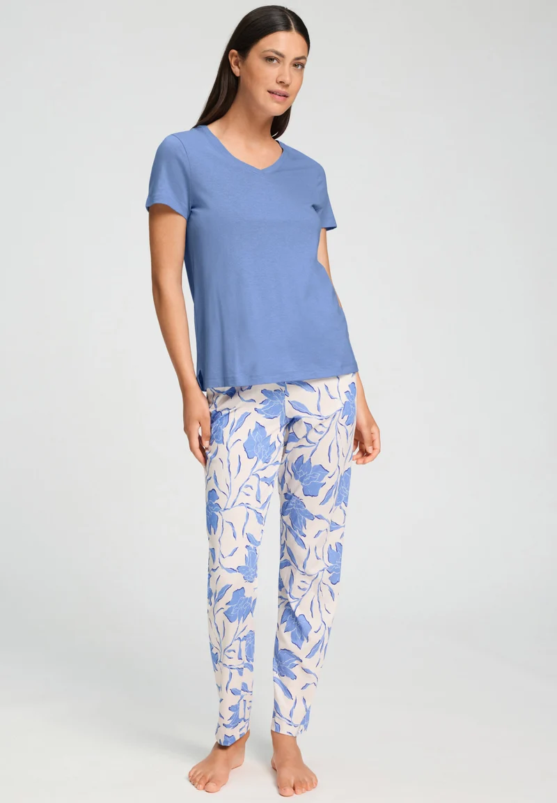 Sleep & Lounge S/SLV Shirt | bluebird 074842-072599