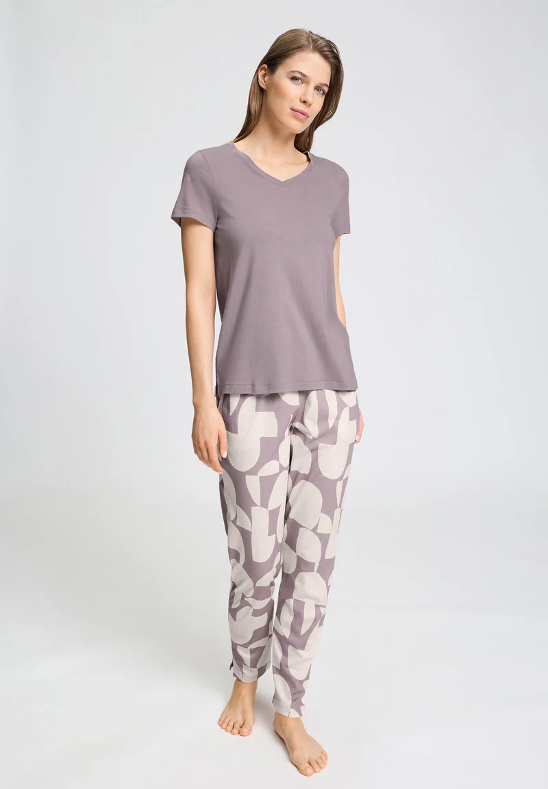 Sleep & Lounge S/SLV Shirt | stormy rose 074842-072467