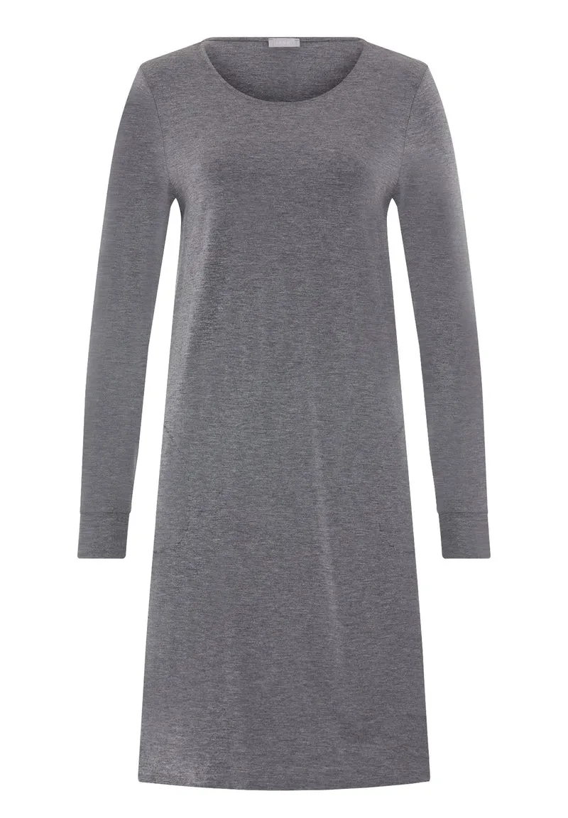 Natural Elegance L/SLV Nightdress 100cm | stone melange 074831-073169