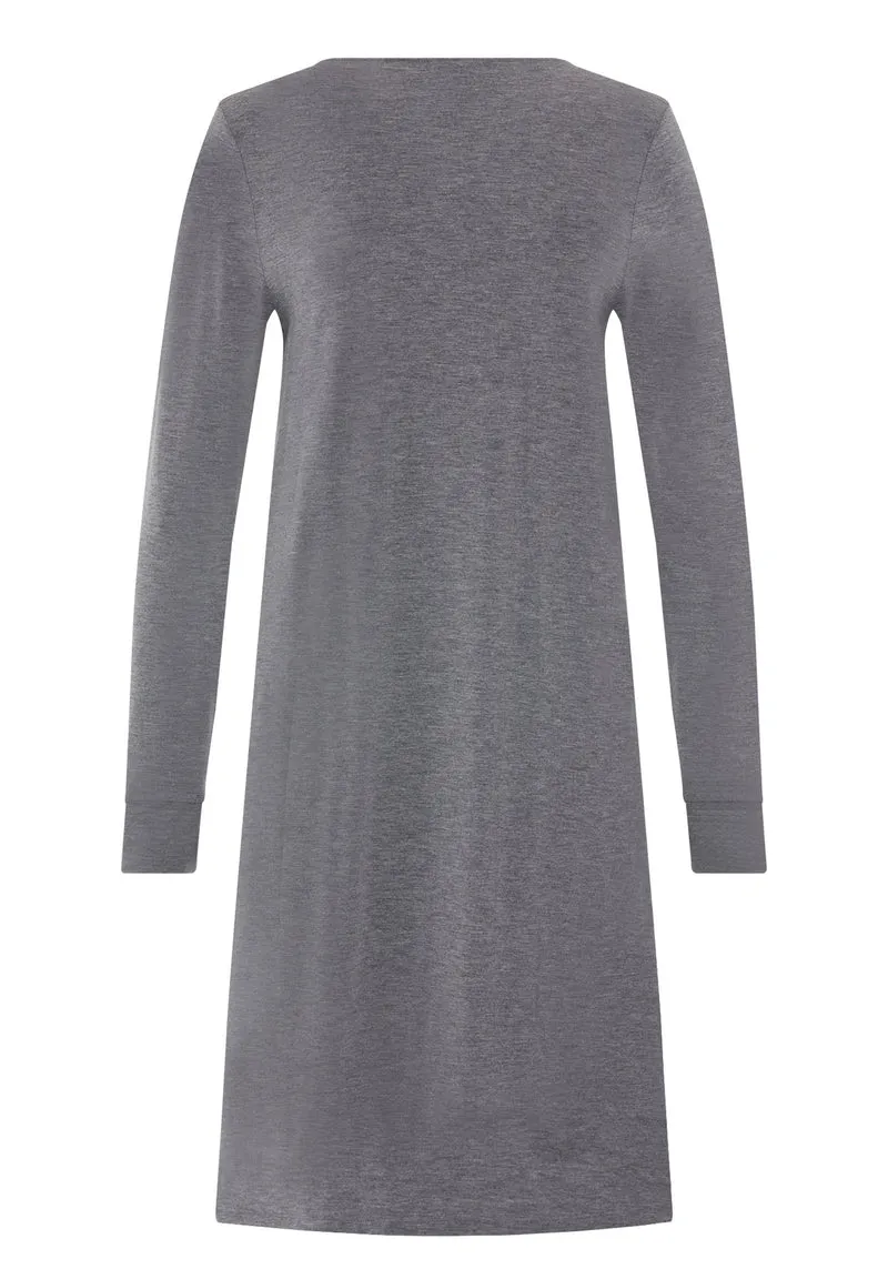 Natural Elegance L/SLV Nightdress 100cm | stone melange 074831-073169