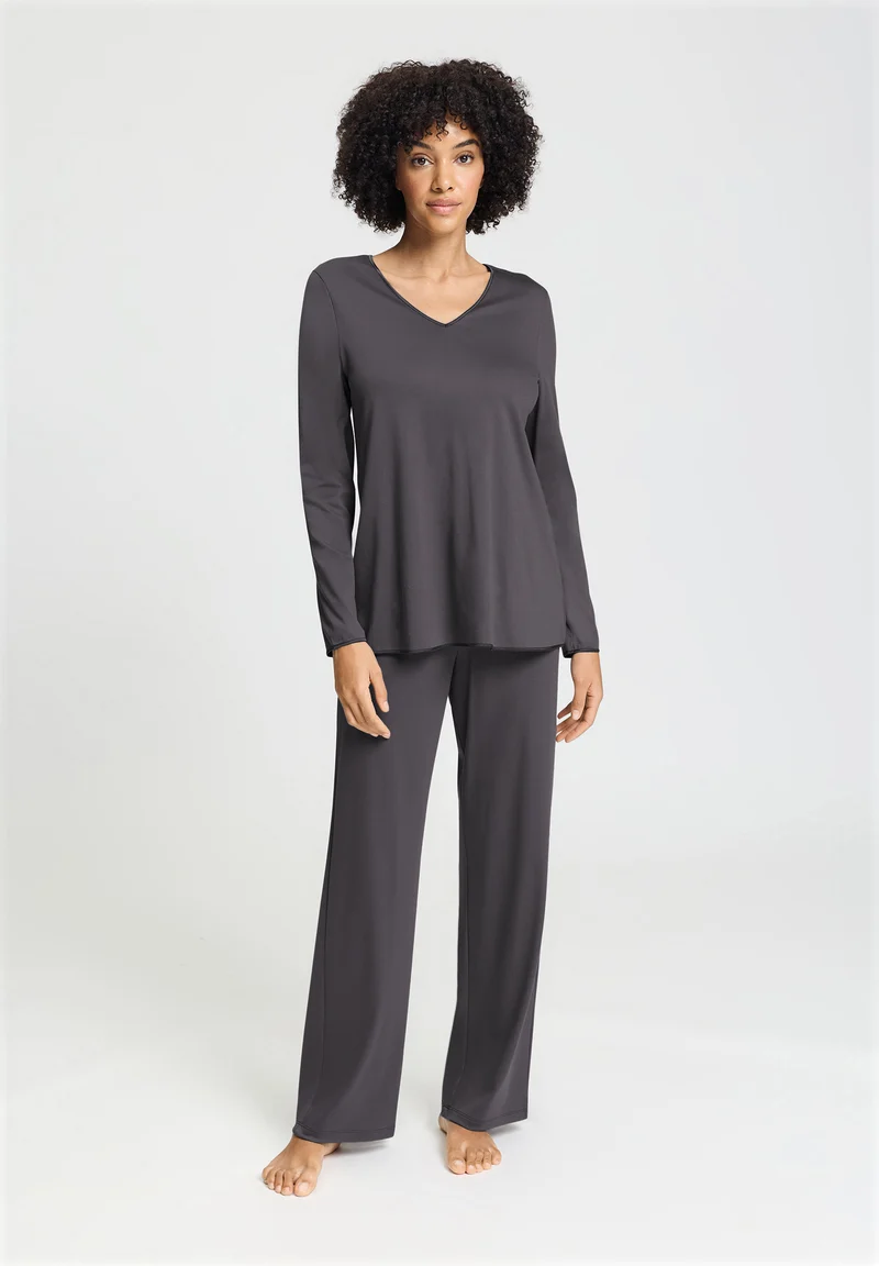 Cotton Silk L/SLV Pajama | boulevard 074816-072687