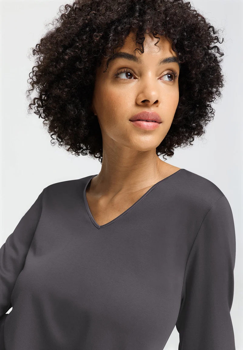 Cotton Silk L/SLV Nightdress 100cm | boulevard 074815-072687