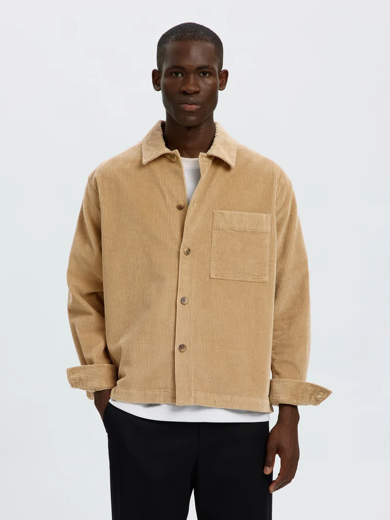 SLMOTTO-KRIS CORD OVERSHIRT NOOS