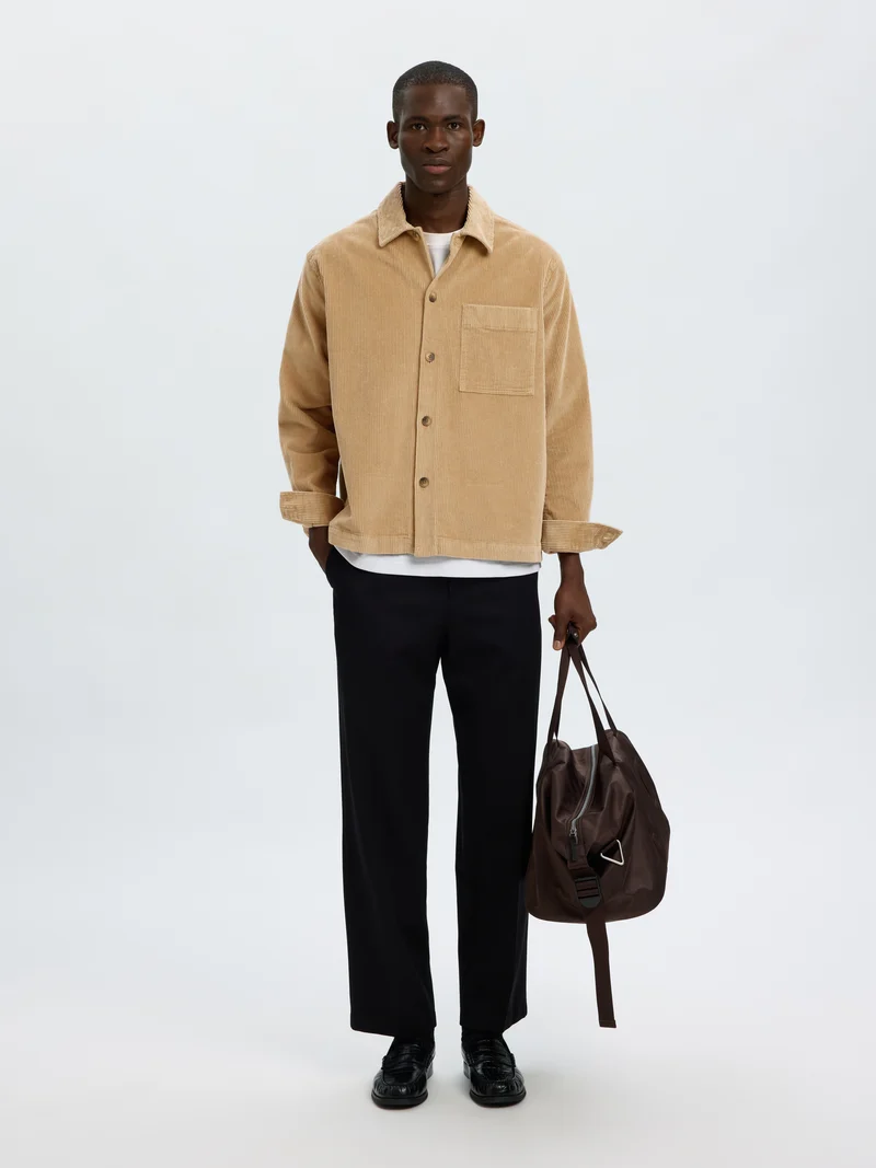 SLMOTTO-KRIS CORD OVERSHIRT NOOS