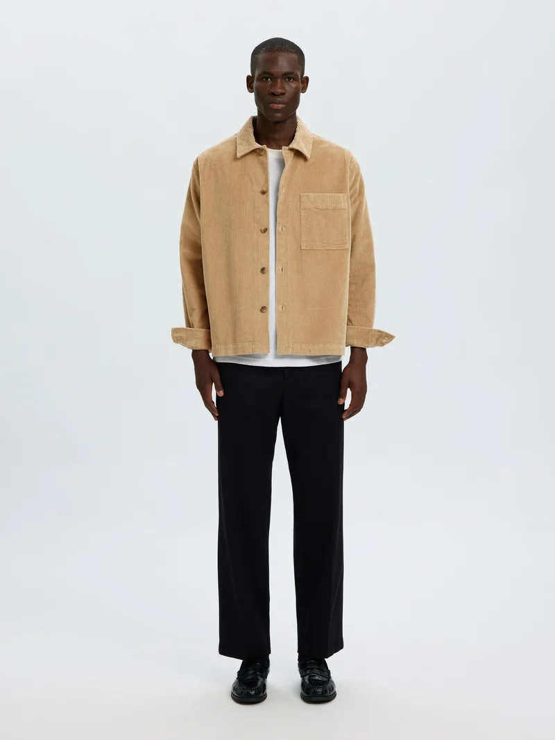 SLMOTTO-KRIS CORD OVERSHIRT NOOS