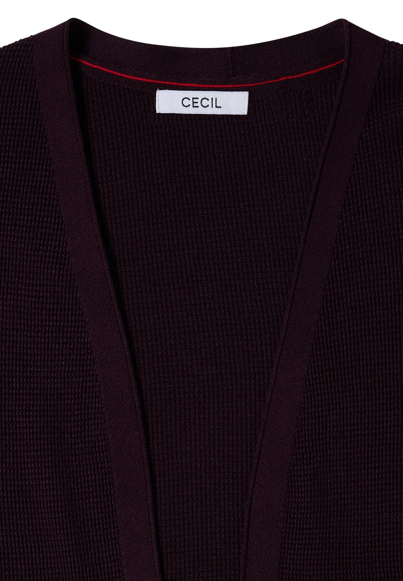 Offener Cardigan mit langen Ärmeln