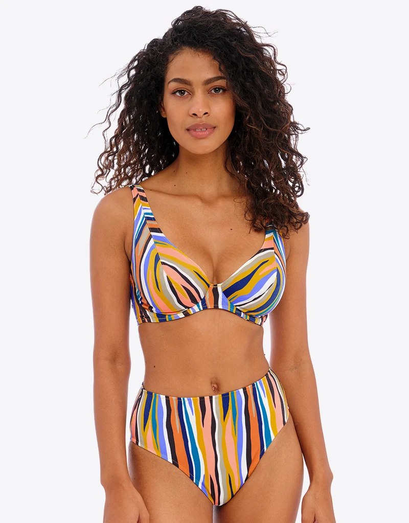Freya Torra Bay High Waist Bikini Brief Multi