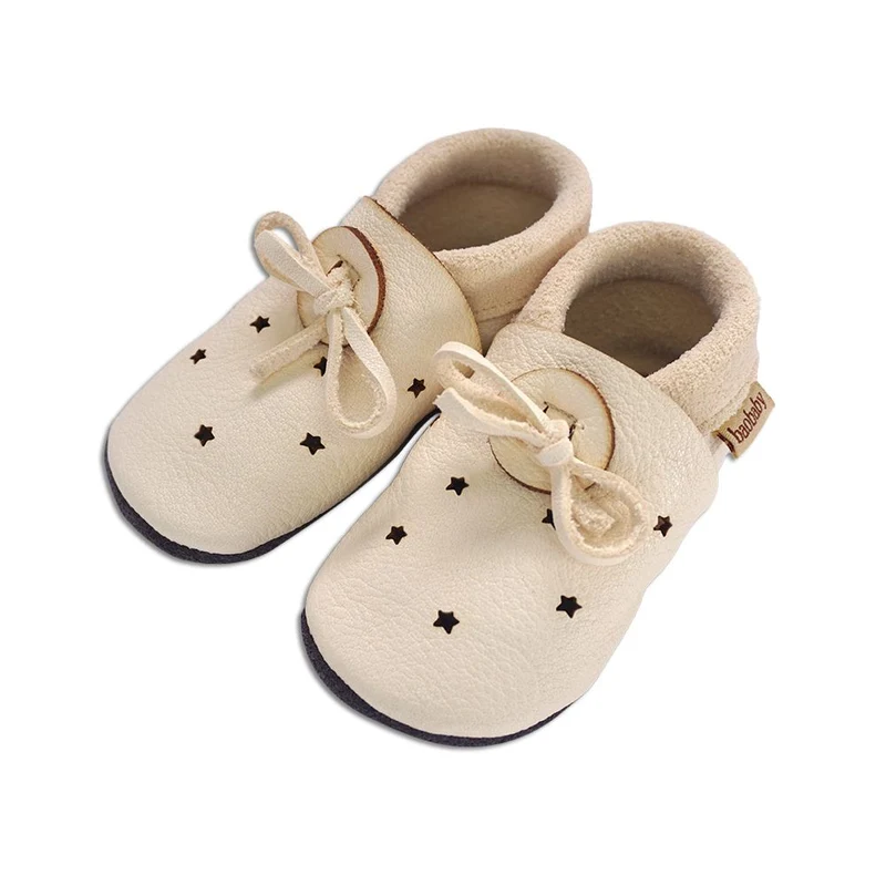 Baobaby Sandalen - Sterne Weiß XXS