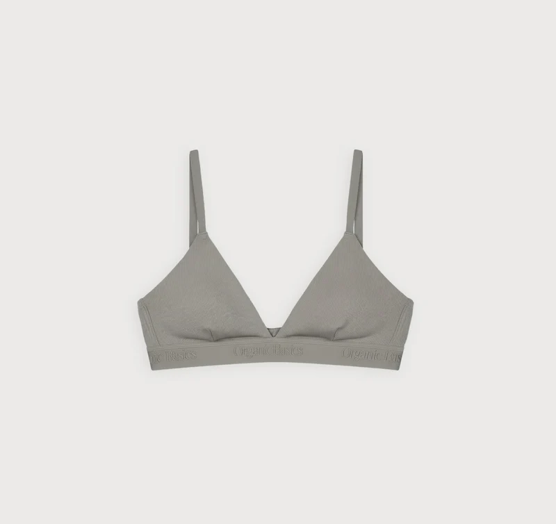 Core Rib Triangle Bralette