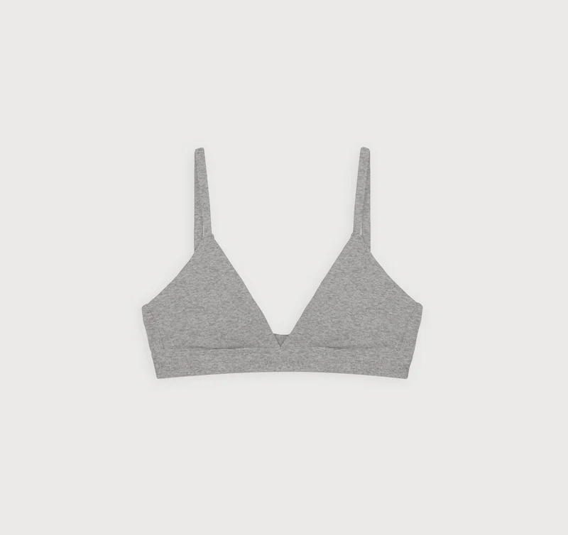 Core Rib Triangle Bralette