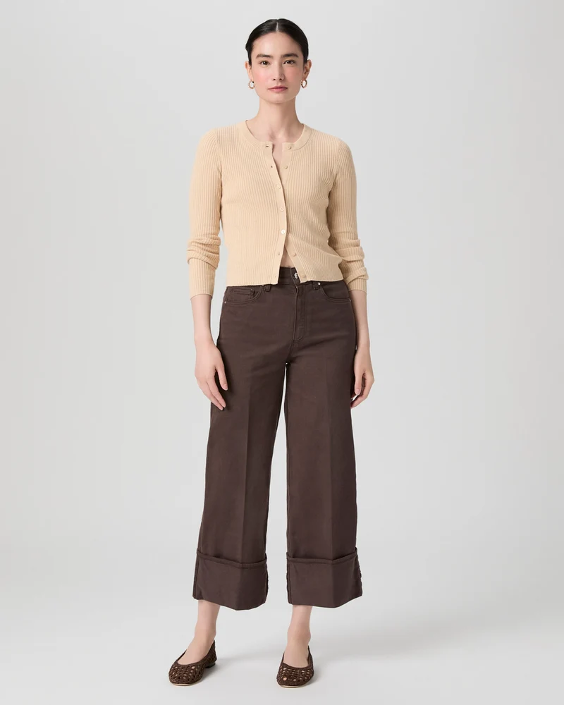 Sasha Ankle Wide Cuff Rich Chocolate