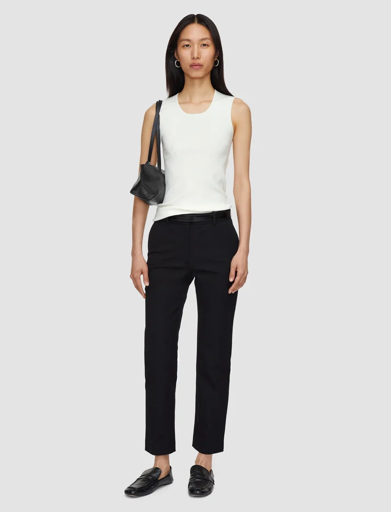 Coleman Gabardine Trousers Black