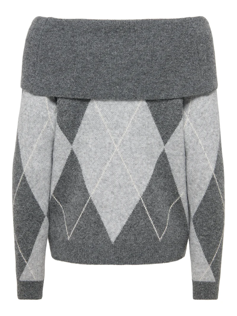 ONLALIVIA LS OFF SHOULDER KNT