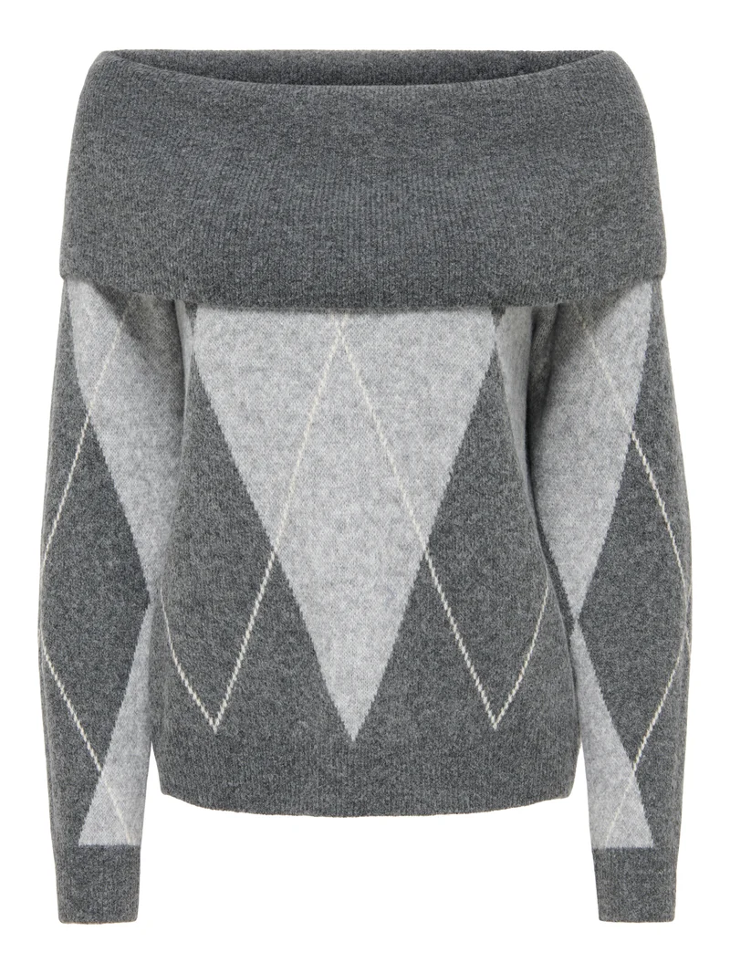 ONLALIVIA LS OFF SHOULDER KNT