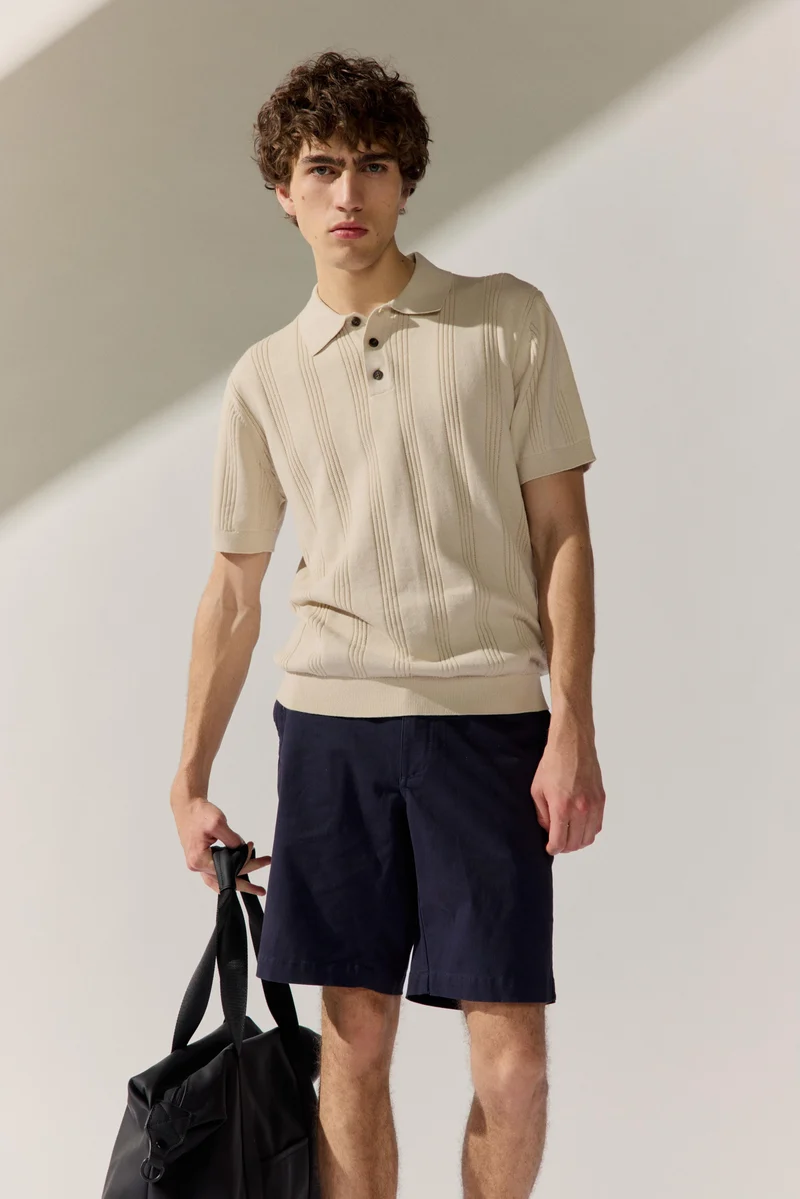 Polo Strick Shirt 1/2 Arm