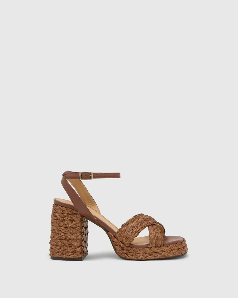 Valeriette Marron Choc Sandal