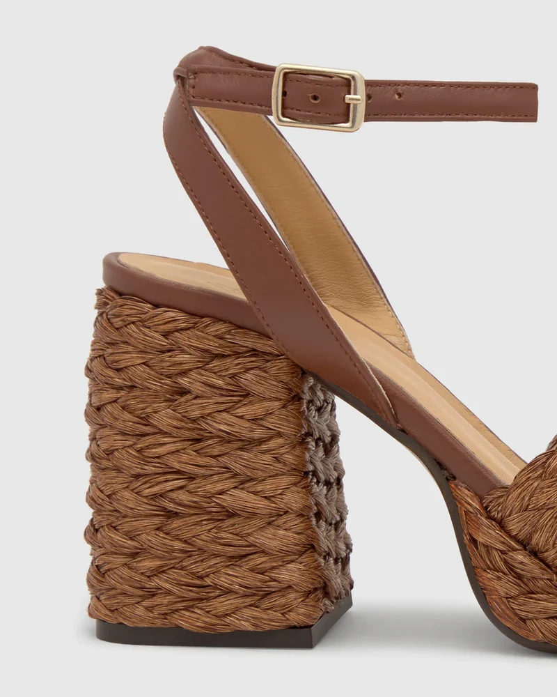 Valeriette Marron Choc Sandal