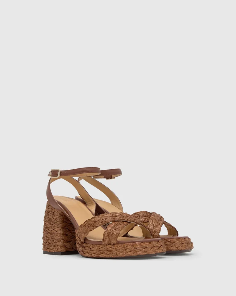 Valeriette Marron Choc Sandal