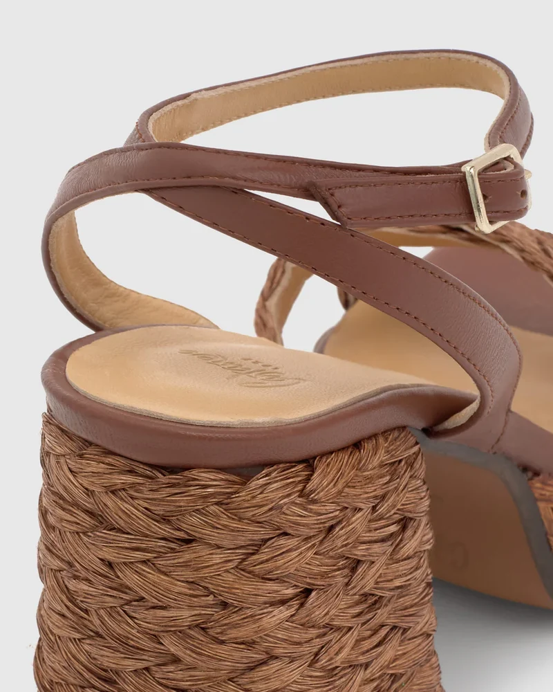Valeriette Marron Choc Sandal
