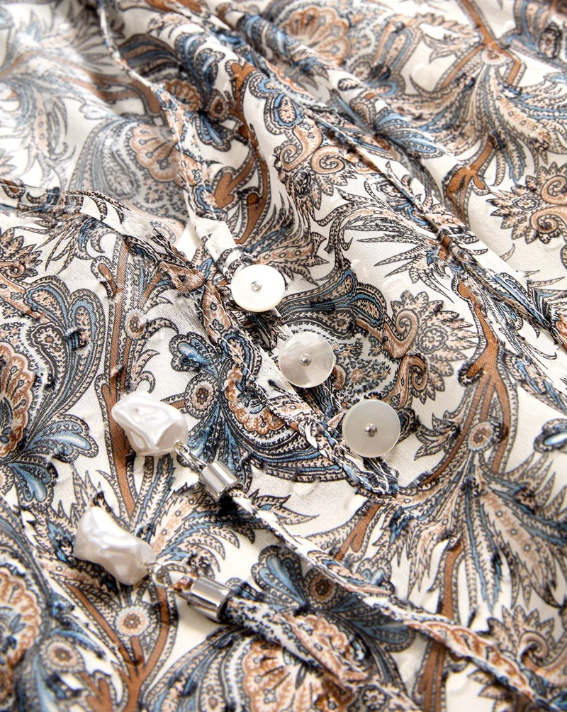 Charles Silk Mini Dress