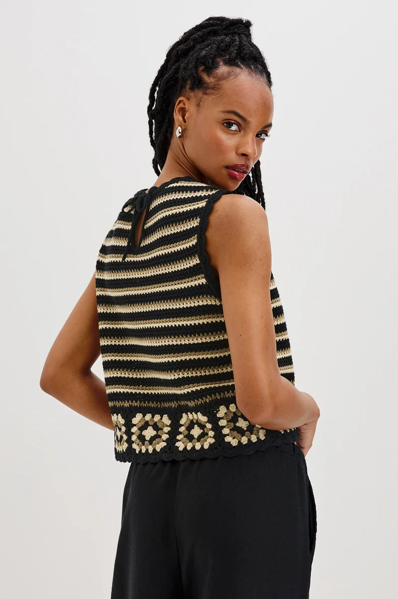 Hazel Top Milos Crochet