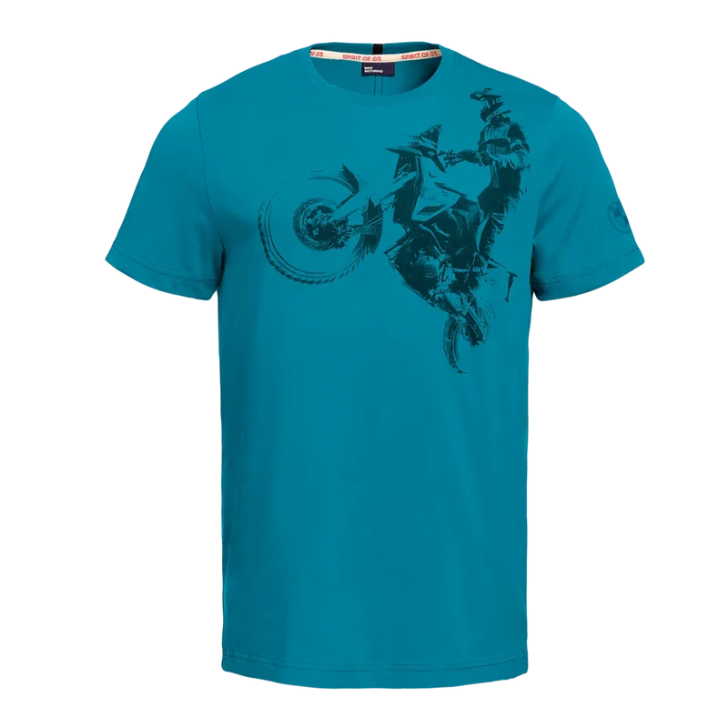 BMW T-Shirt Jump Blau Herren 2025