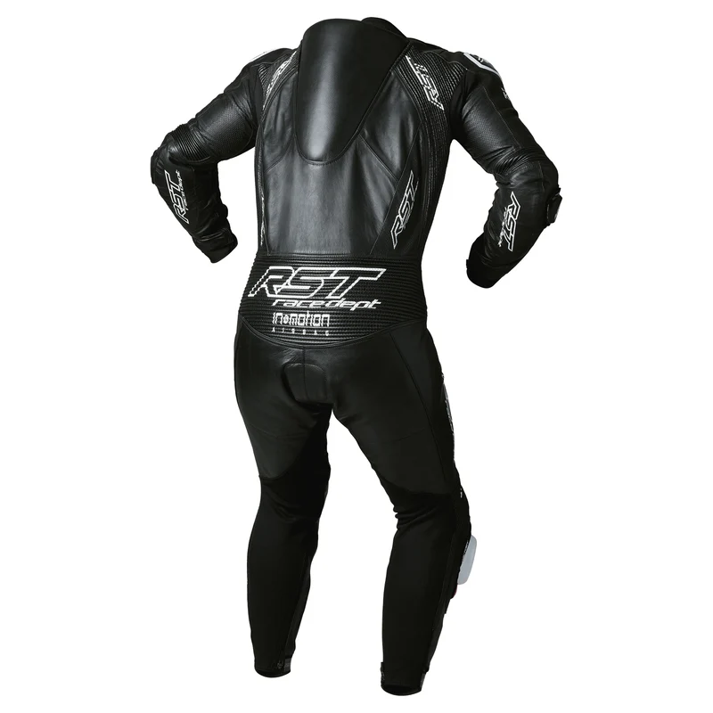 RST V4.1 Evo Kangaroo 1-Teiler Lederkombi mit Airbag-System Schwarz