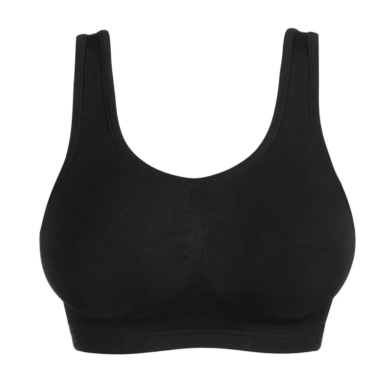 NUDDA schwarz Bralette