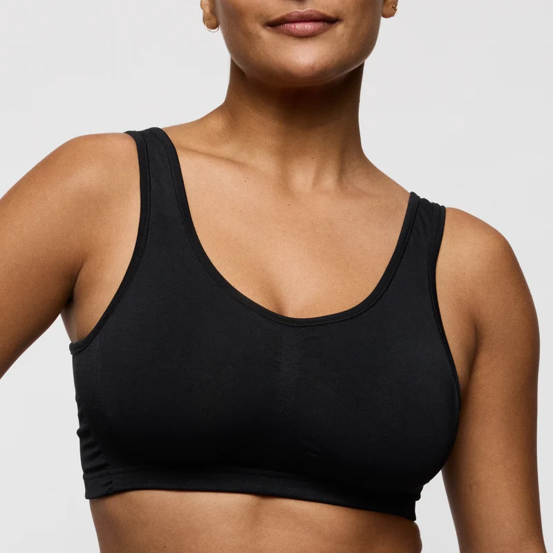 NUDDA schwarz Bralette