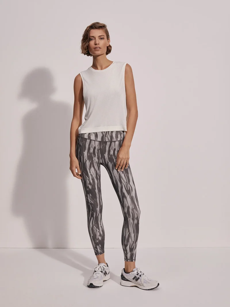 Page Seamless Crop Tank Snow White