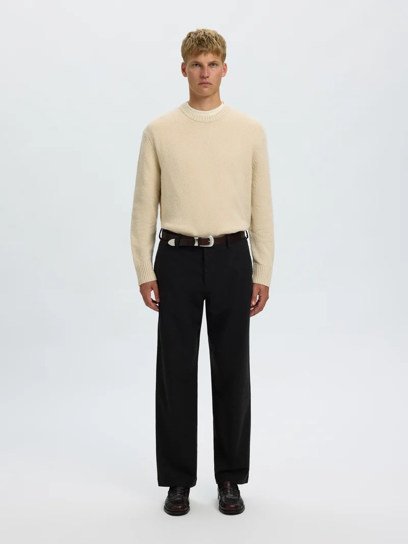 SLMALEX LS KNIT RLX CREW NECK NOOS