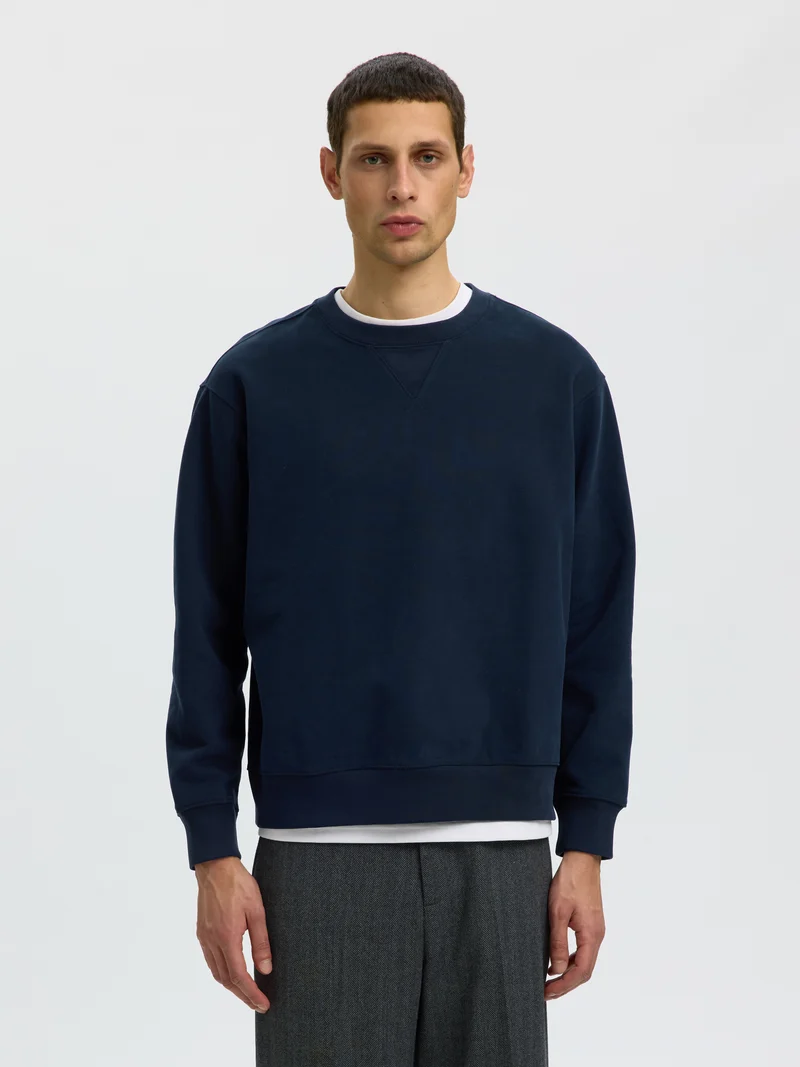 SLMRELAXGRANT LS CREW NECK SWEAT