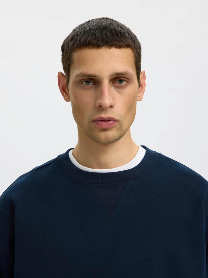 SLMRELAXGRANT LS CREW NECK SWEAT