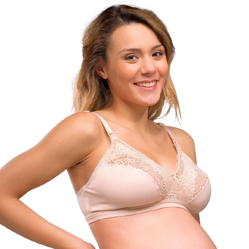 Carriwell Still-BH „Soft as Silk“ – Rosenbeige