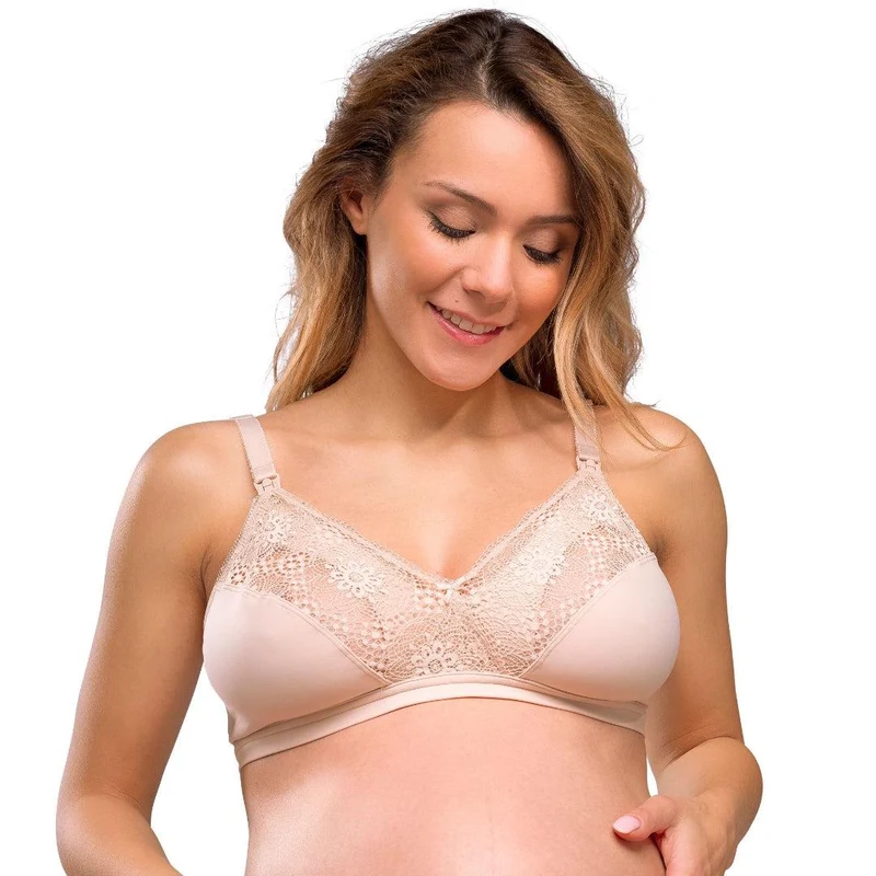 Carriwell Still-BH „Soft as Silk“ – Rosenbeige