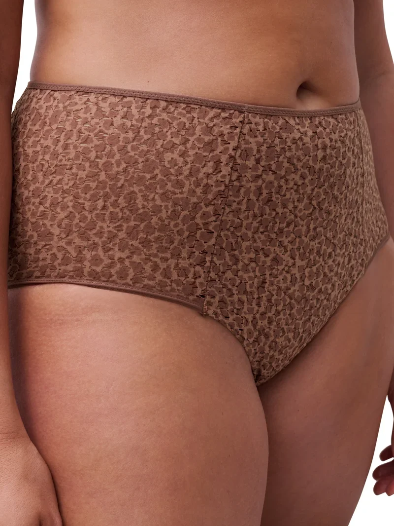 Chantelle EasyFeel - Norah High-Waisted Full Brief Wild Brown