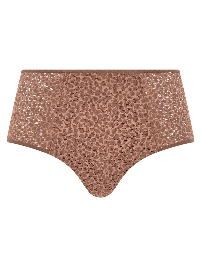 Chantelle EasyFeel - Norah High-Waisted Full Brief Wild Brown