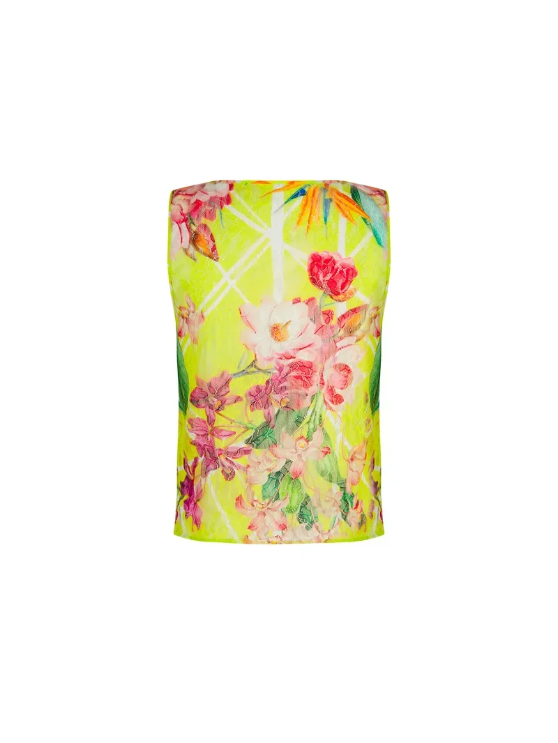 Lise Charmel Bademode - Fleurs Splendeur Tank Top Splendeur Lime