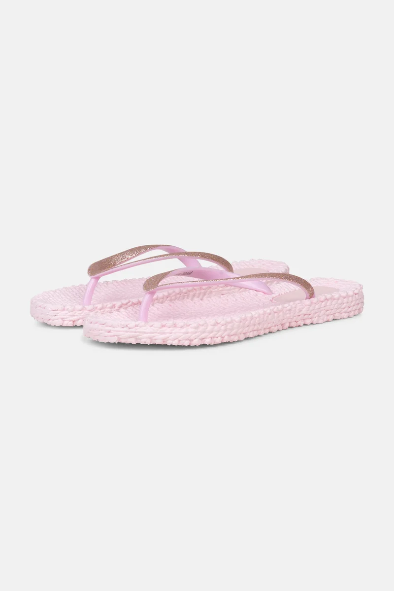 Flip Flops with Glitter Ballerina