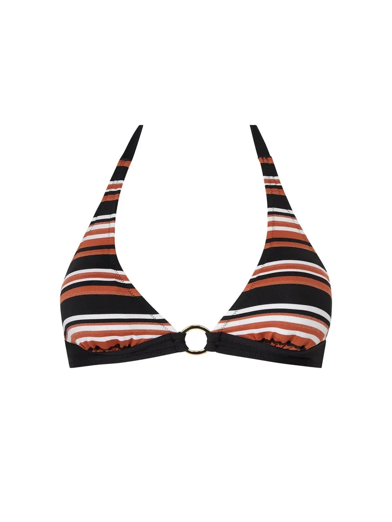 Antigel Bademode von Lise Charmel - L Antigel Globe Triangle Soft Pad mit Bändern Auburn Rayé
