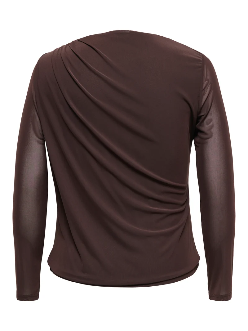 CARSARA L/S MESH TOP JRS