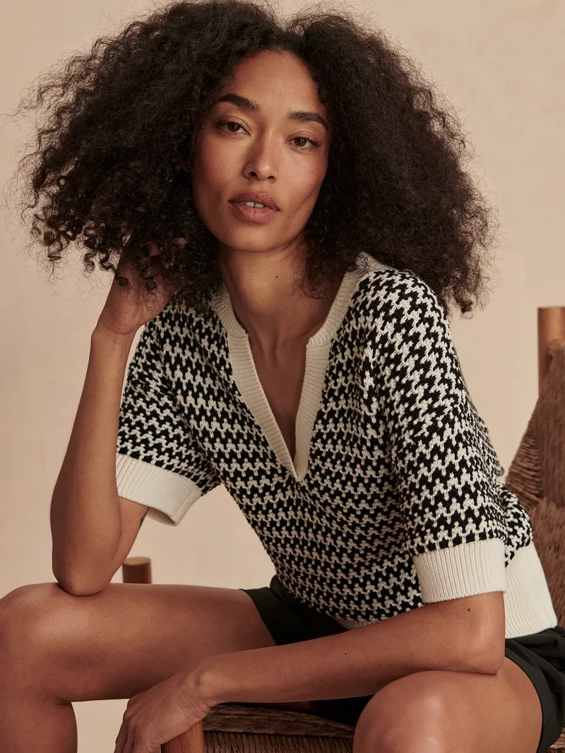 Dora Knit Top Egret