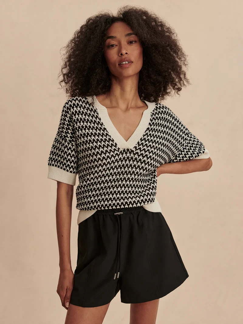 Dora Knit Top Egret