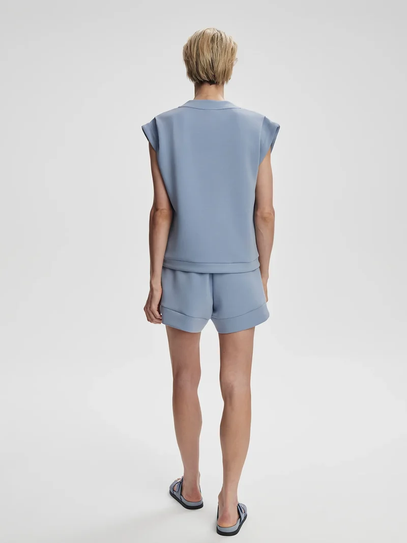 Otis Sleeveless Sweat Rain Blue