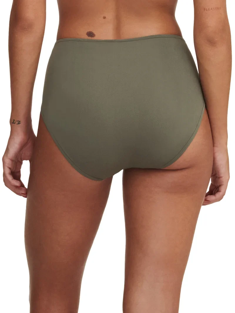 Chantelle Bademode - Emblem Full Bikini Brief Khaki Grün