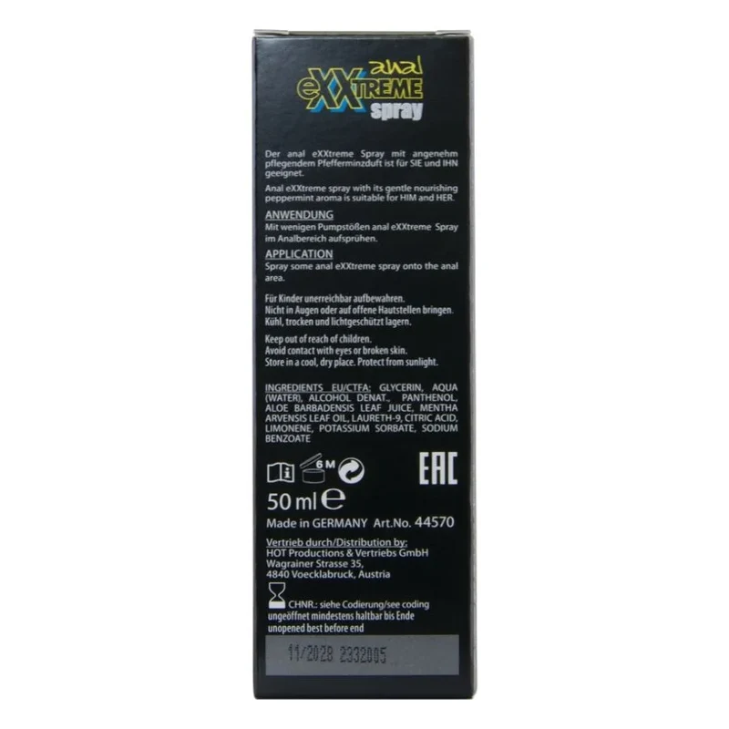 HOT - EXTRATREMES ANALSPRAY 50 ML